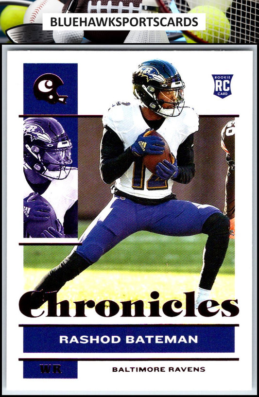 2021 Panini Chronicles #8 Rashod Bateman