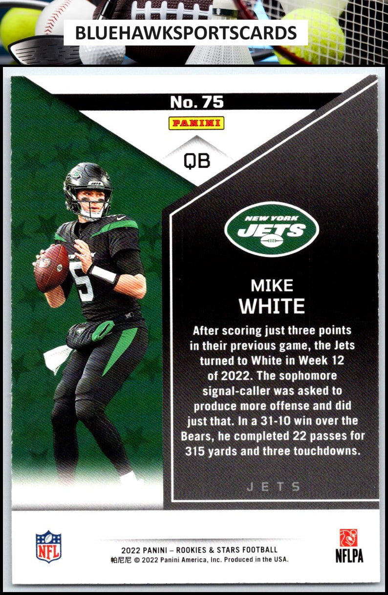 2022 Panini Rookies & Stars #75 Mike White