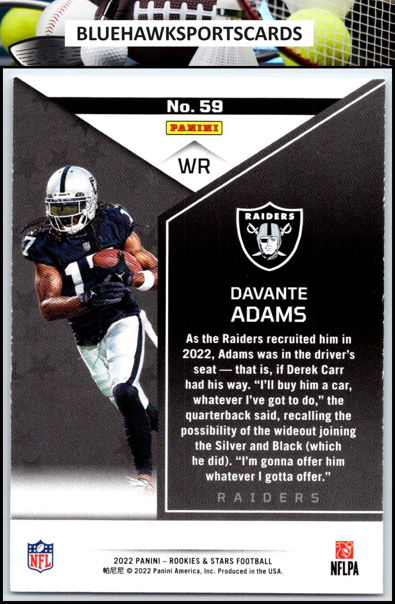 2022 Panini Rookies & Stars #59 Davante Adams