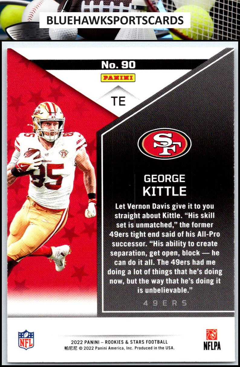 2022 Panini Rookies & Stars #90 George Kittle