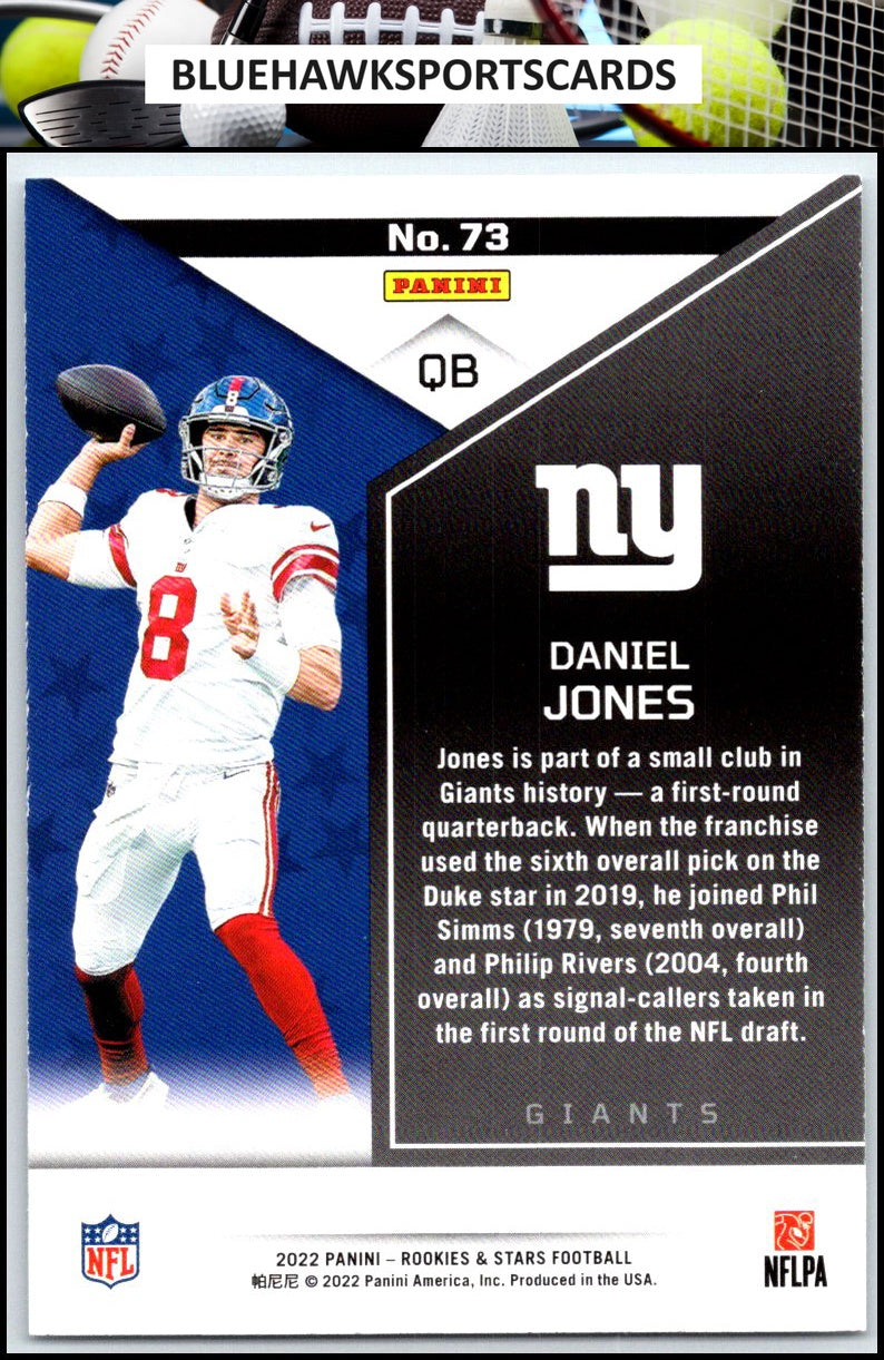 2022 Panini Rookies & Stars #73 Daniel Jones
