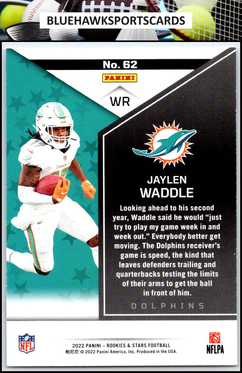 2022 Panini Rookies & Stars #62 Jaylen Waddle