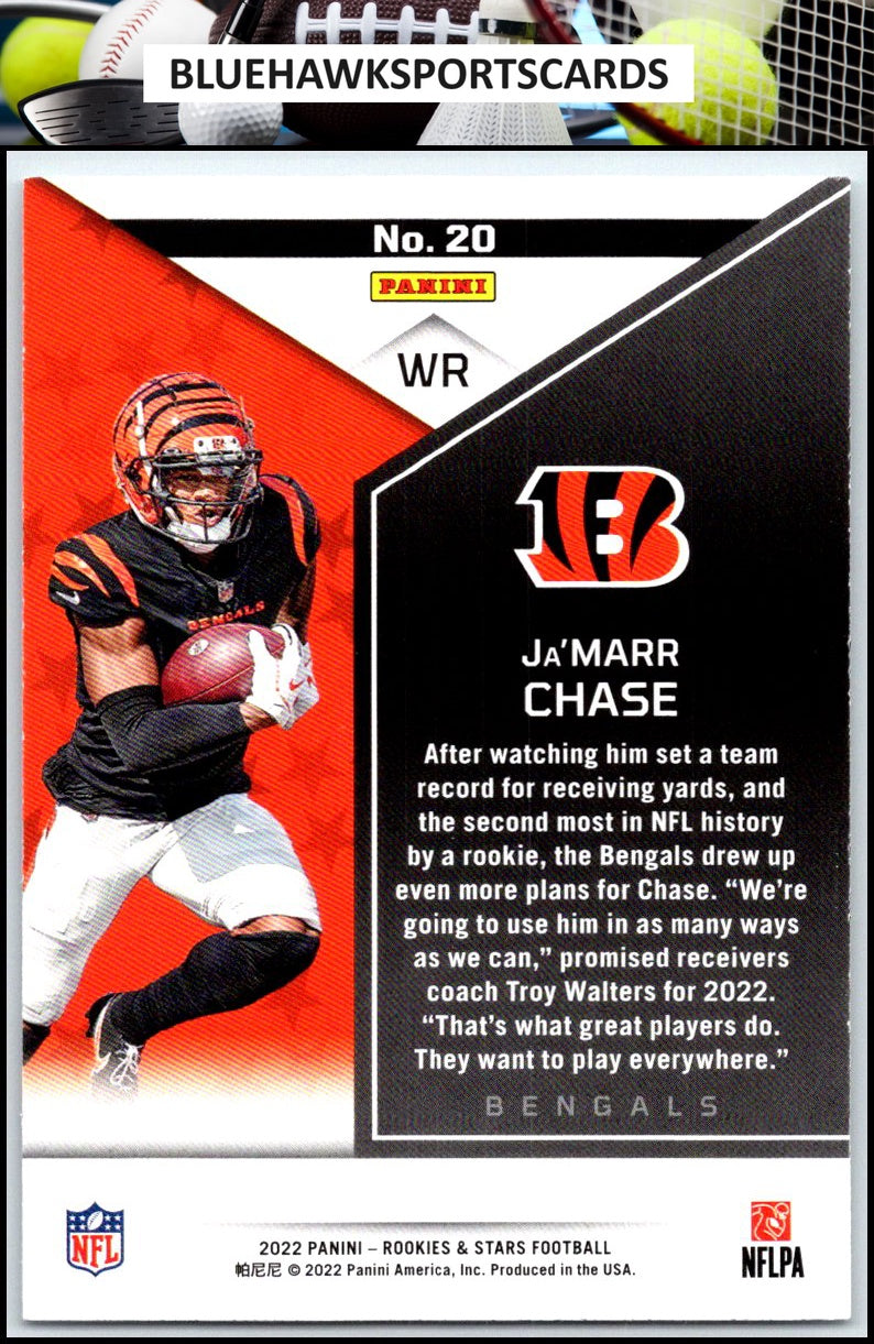 2022 Panini Rookies & Stars #20 Ja'Marr Chase