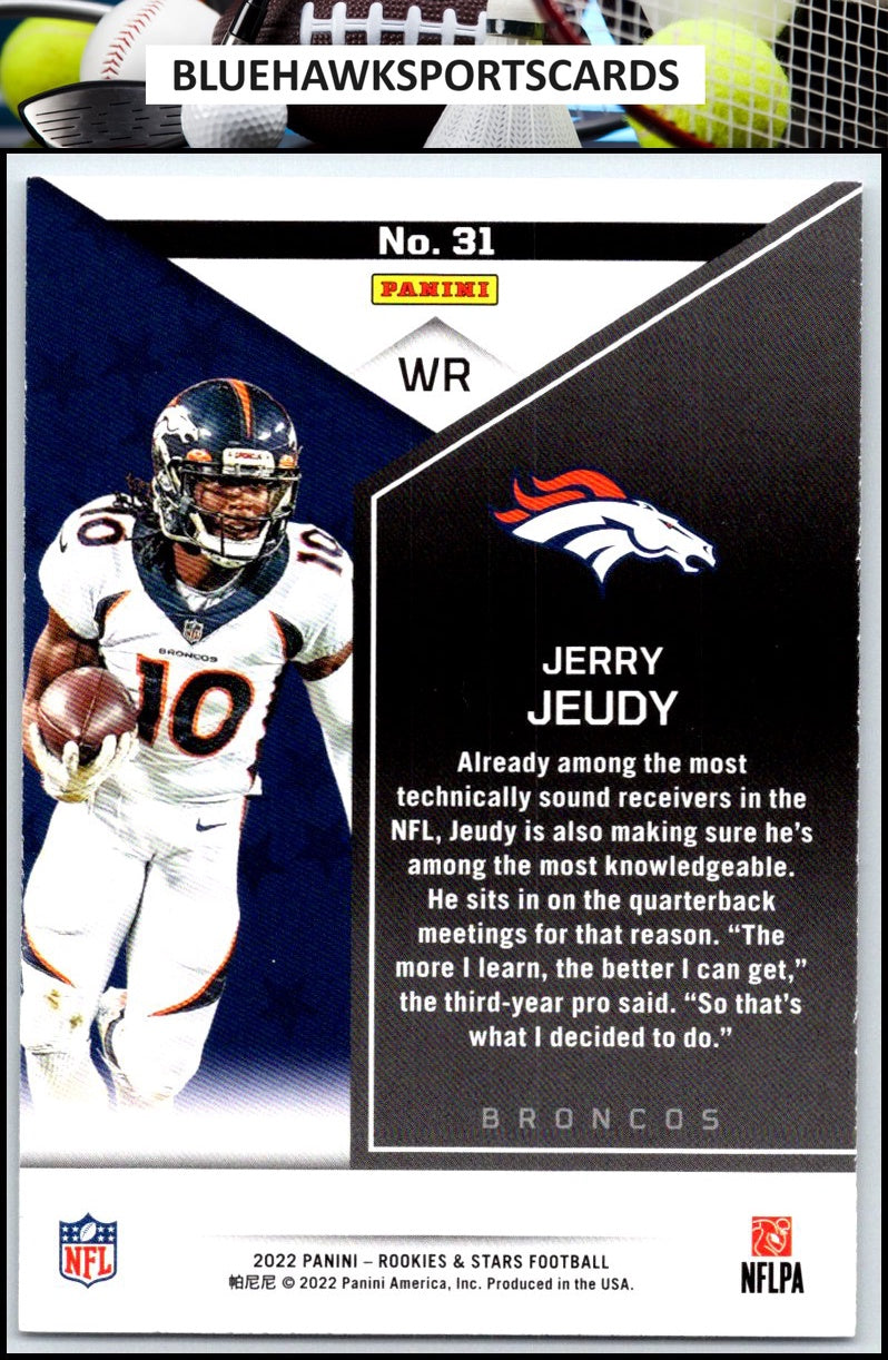 2022 Panini Rookies & Stars #31 Jerry Jeudy