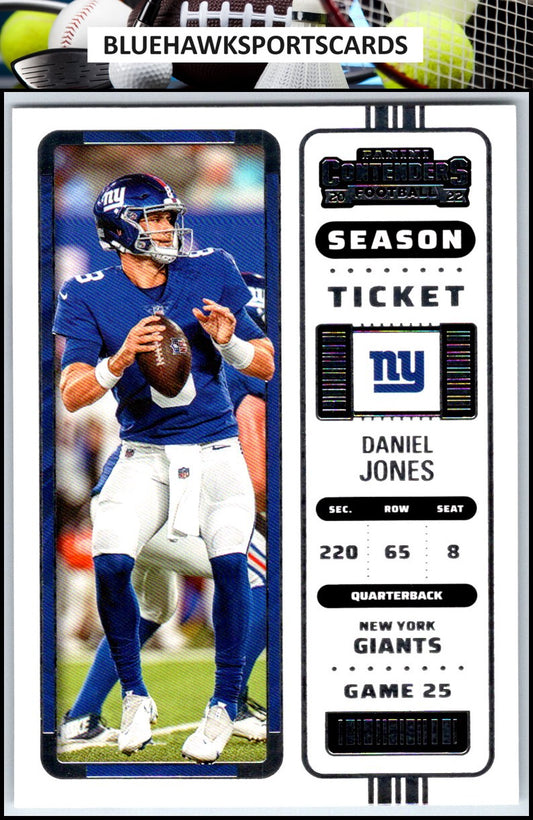 2022 Panini Contenders #69 Daniel Jones
