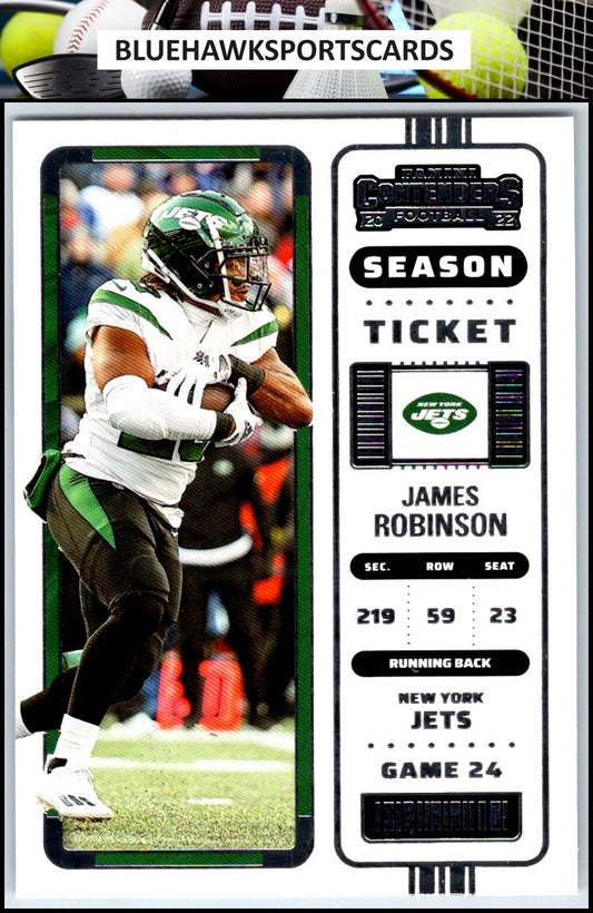 2022 Panini Contenders #53 James Robinson