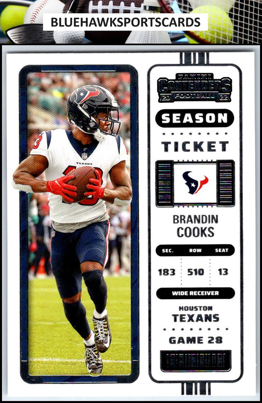 2022 Panini Contenders #38 Brandin Cooks