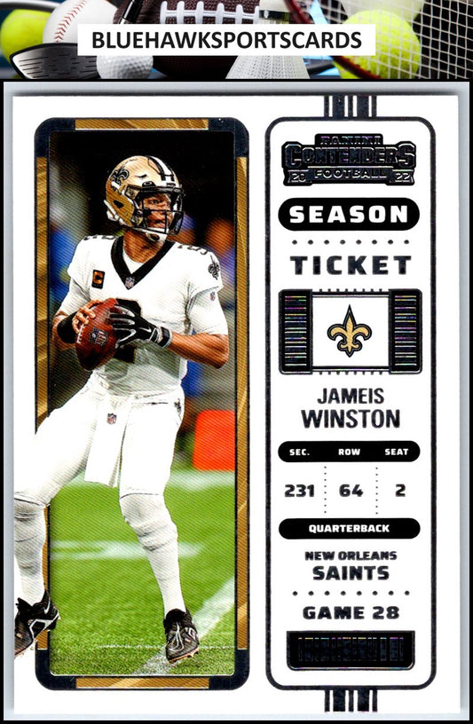 2022 Panini Contenders #62 Jameis Winston