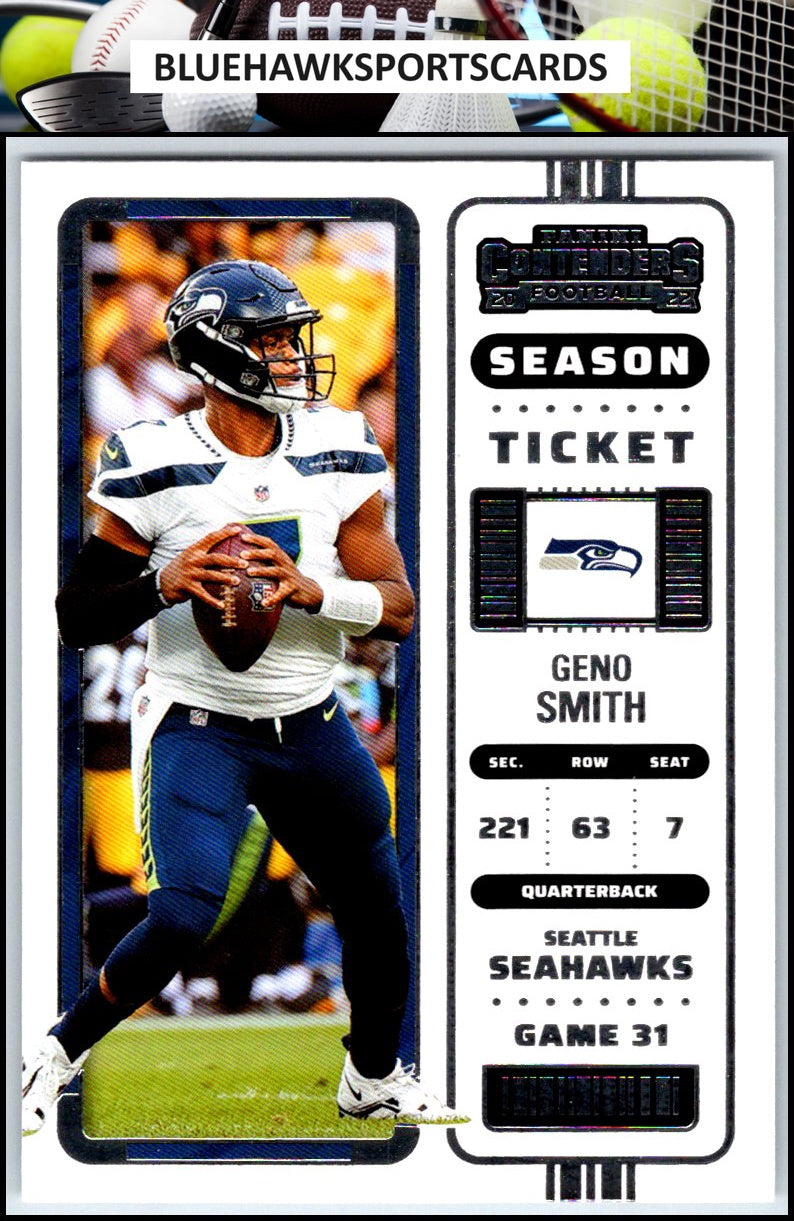 2022 Panini Contenders #88 Geno Smith