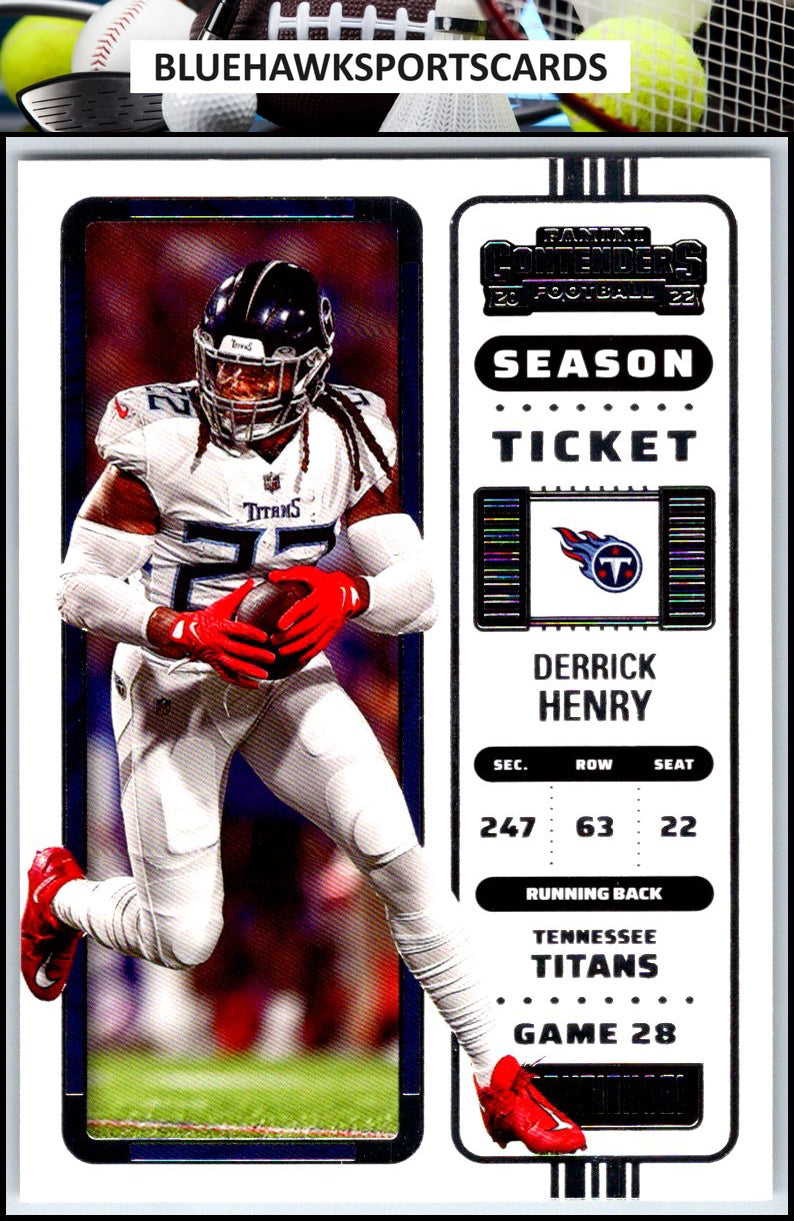 2022 Panini Contenders #100 Derrick Henry