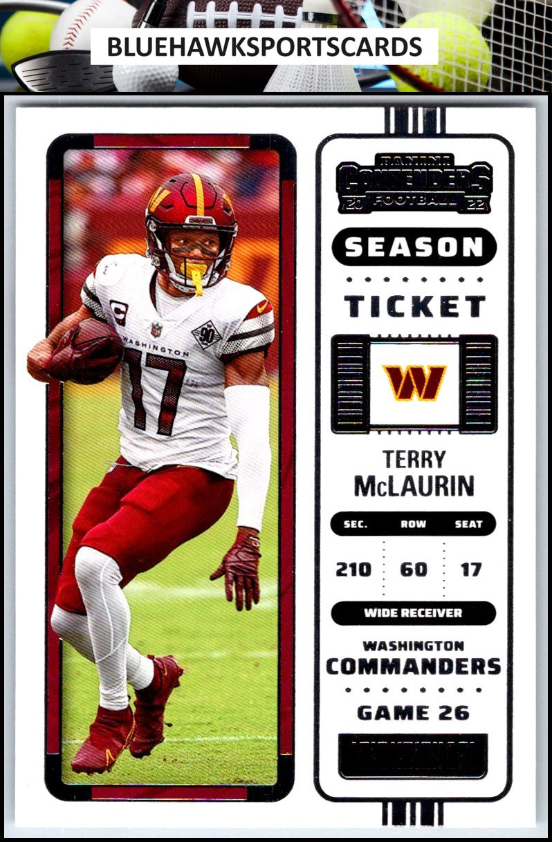 2022 Panini Contenders #99 Terry McLaurin