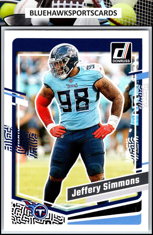 2023 Donruss #286 Jeffery Simmons