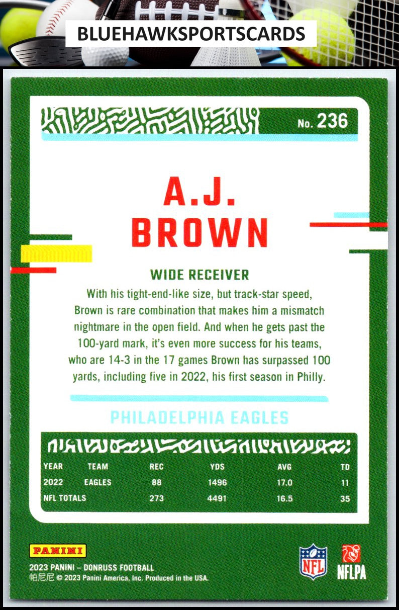 2023 Donruss #236 A.J. Brown
