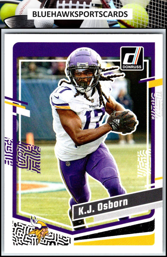 2023 Donruss #195 K.J. Osborn