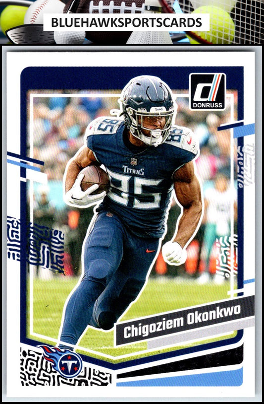 2023 Donruss #288 Chigoziem Okonkwo