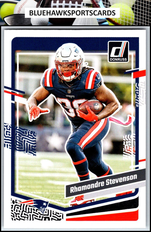 2023 Donruss #209 Rhamondre Stevenson