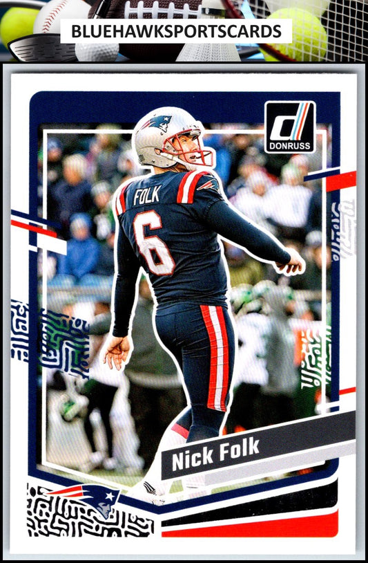 2023 Donruss #208 Nick Folk