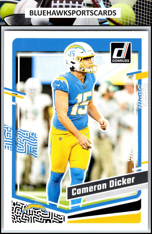 2023 Donruss #154 Cameron Dicker