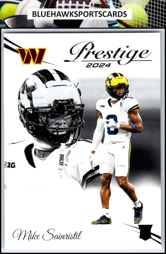 2024 Panini Prestige #337 Mike Sainristil