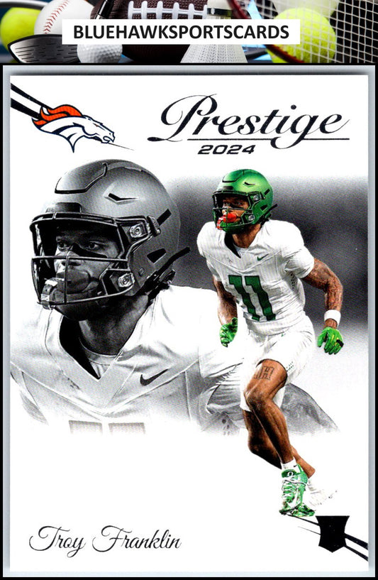 2024 Panini Prestige #328 Troy Franklin