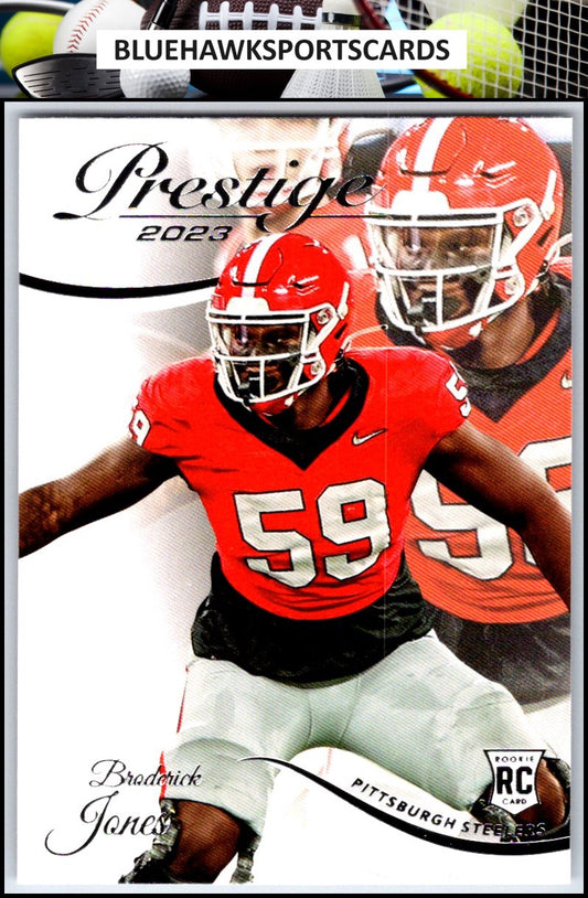 2023 Panini Prestige #308 Broderick Jones