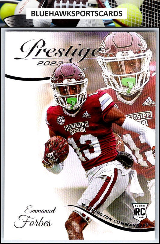 2023 Panini Prestige #335 Emmanuel Forbes
