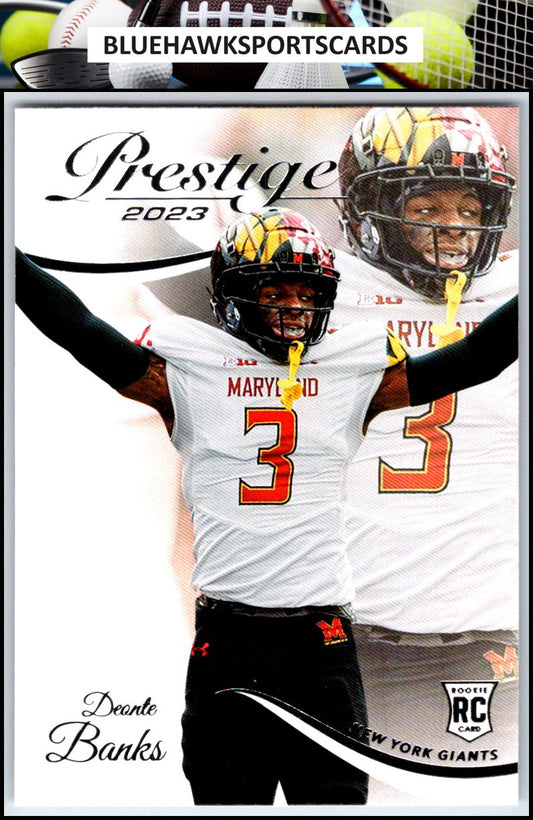 2023 Panini Prestige #326 Deonte Banks