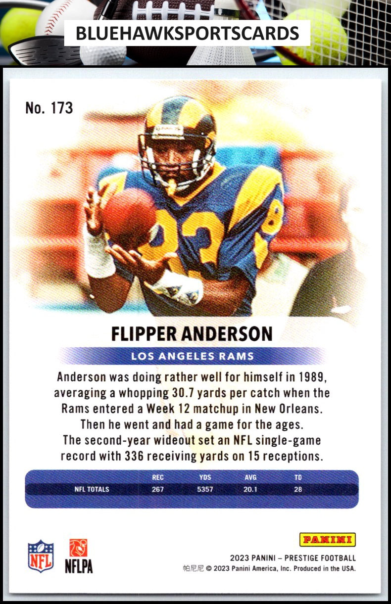 2023 Panini Prestige #173 Flipper Anderson