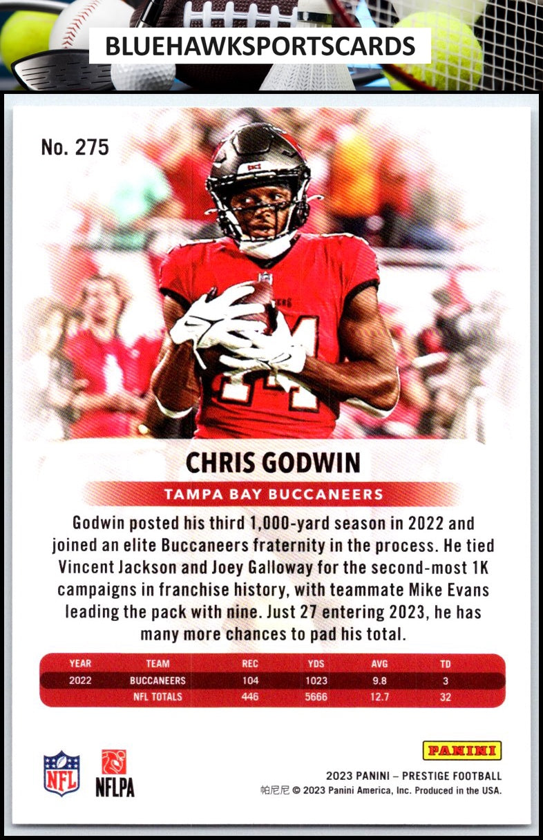 2023 Panini Prestige #275 Chris Godwin