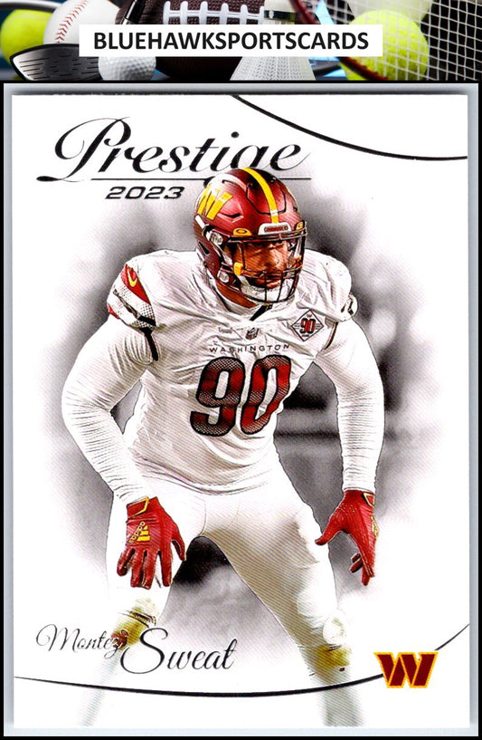 2023 Panini Prestige #295 Montez Sweat