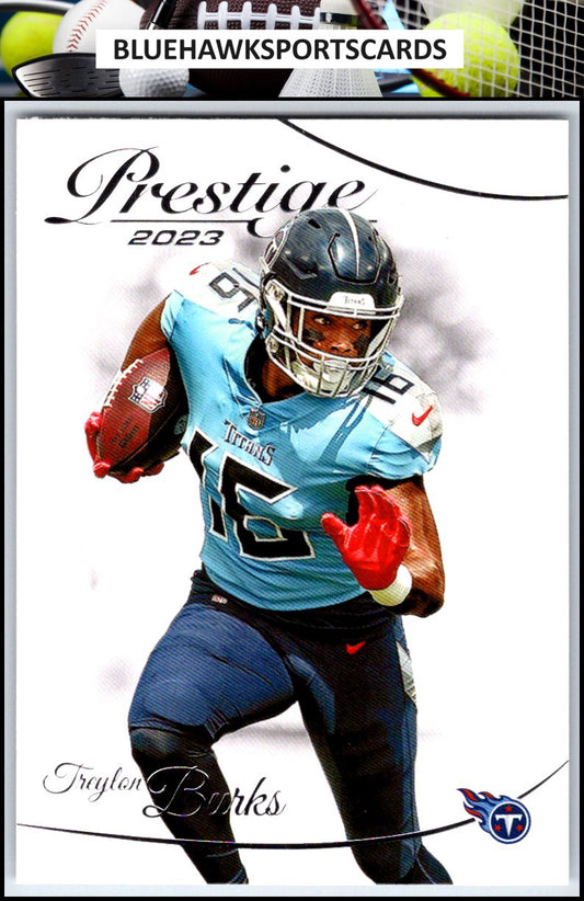 2023 Panini Prestige #290 Treylon Burks