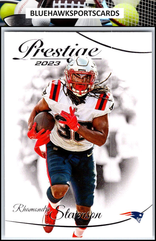2023 Panini Prestige #201 Rhamondre Stevenson