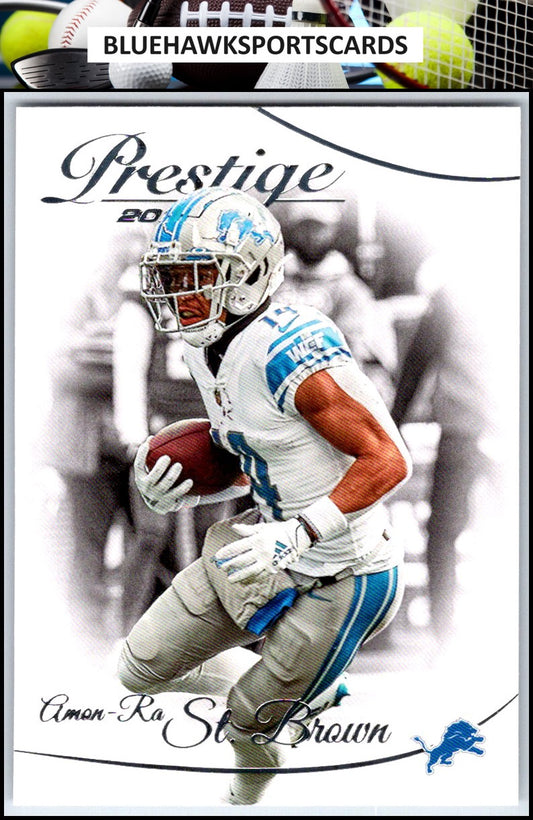 2023 Panini Prestige #99 Amon-Ra St. Brown