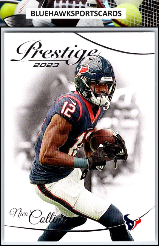 2023 Panini Prestige #123 Nico Collins