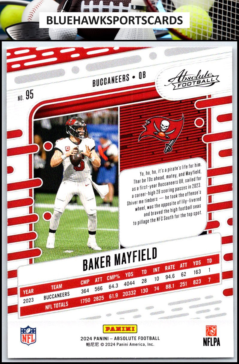 2024 Panini Absolute #95 Baker Mayfield Retail