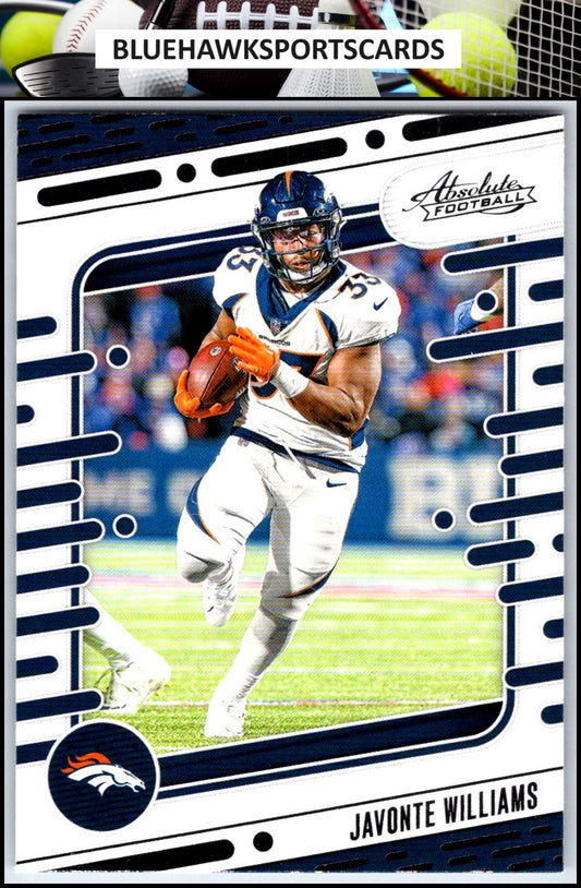 2024 Panini Absolute #31 Javonte Williams Retail