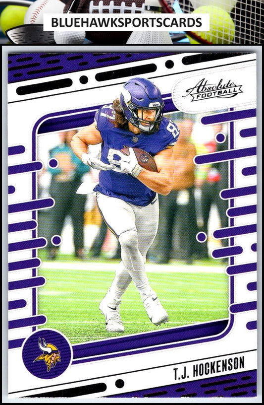2024 Panini Absolute #72 T.J. Hockenson Retail
