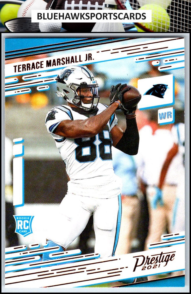 2021 Panini Chronicles #216 Terrace Marshall Jr. Prestige Rookies Update