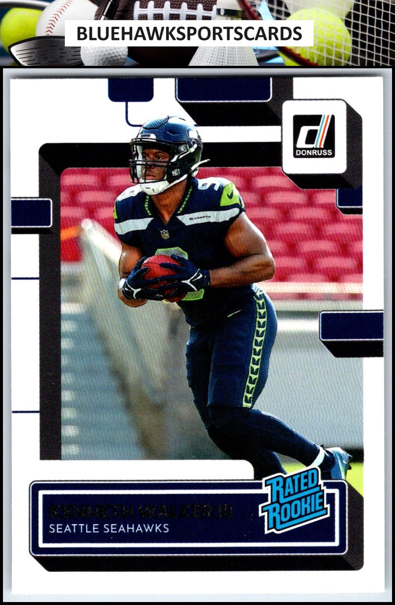 2022 Donruss #318 Kenneth Walker III