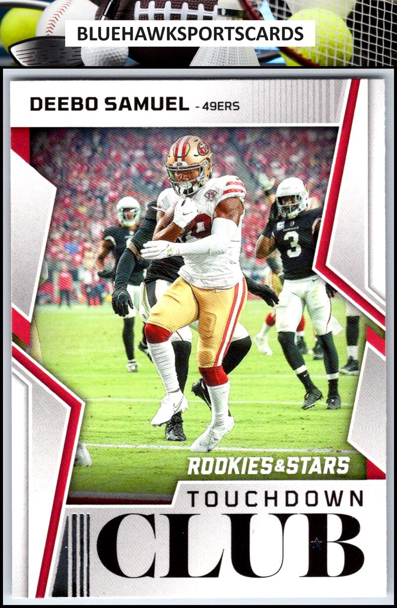 2022 Panini Rookies & Stars #TD-7 Deebo Samuel Touchdown Club