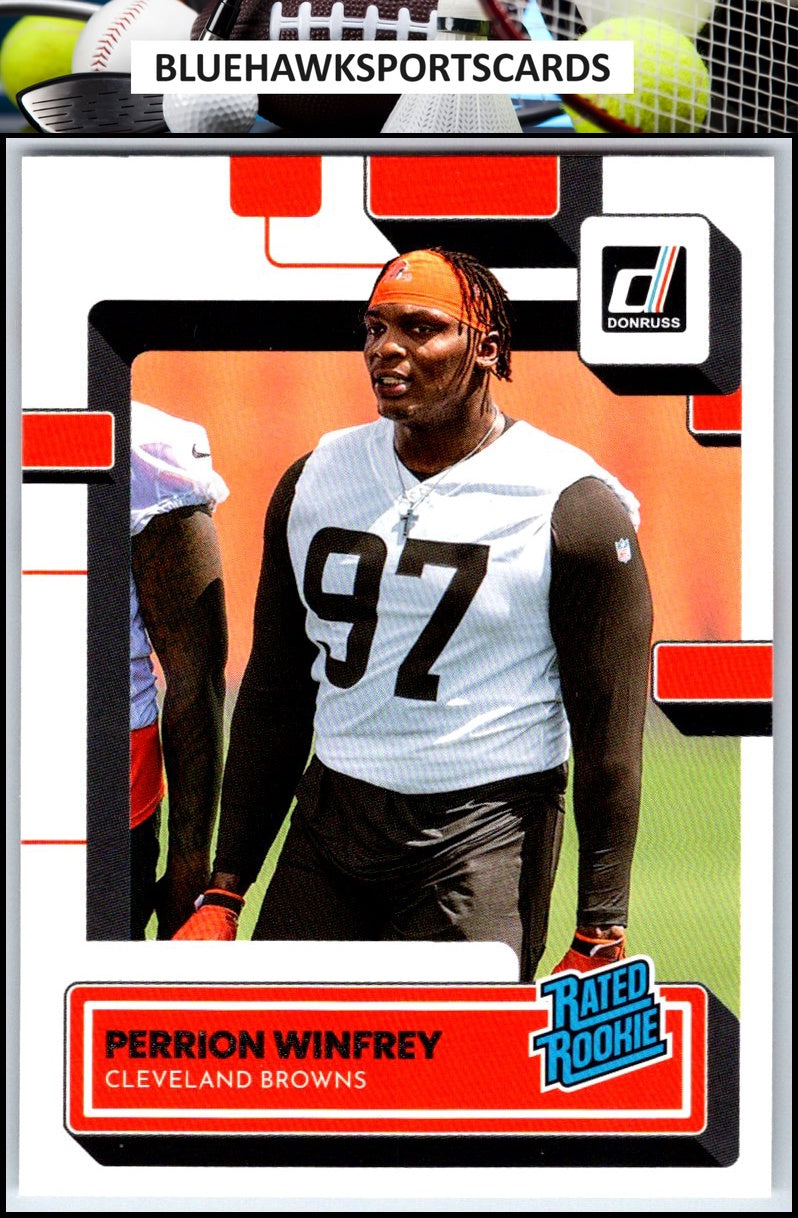 2022 Donruss #393 Perrion Winfrey
