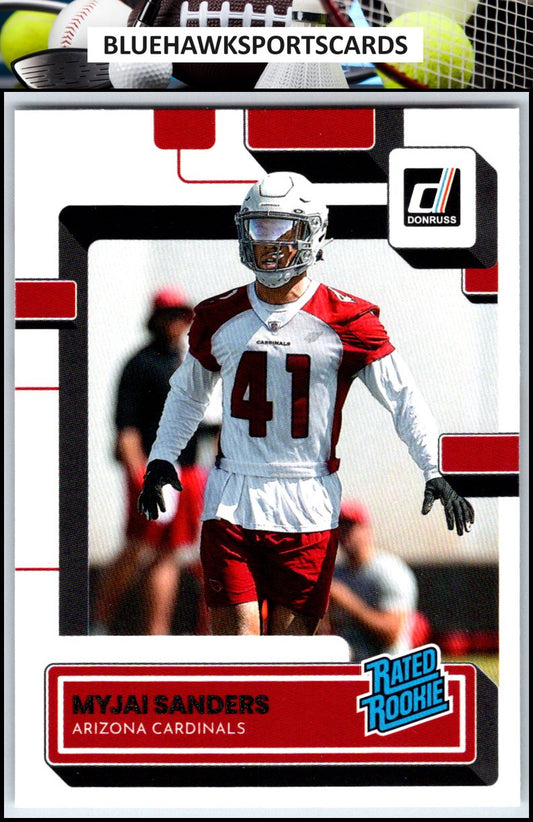 2022 Donruss #390 Myjai Sanders