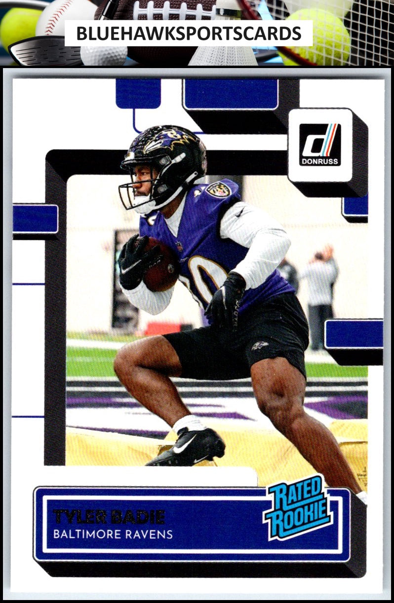 2022 Donruss #348 Tyler Badie
