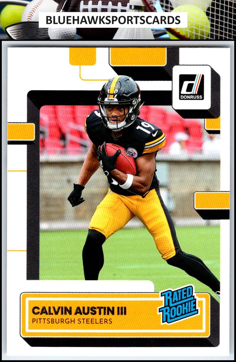 2022 Donruss #336 Calvin Austin III
