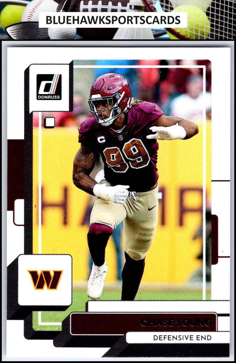 2022 Donruss #183 Chase Young Canvas