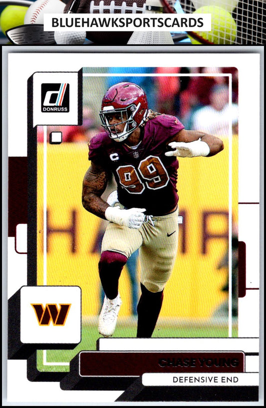 2022 Donruss #183 Chase Young Canvas