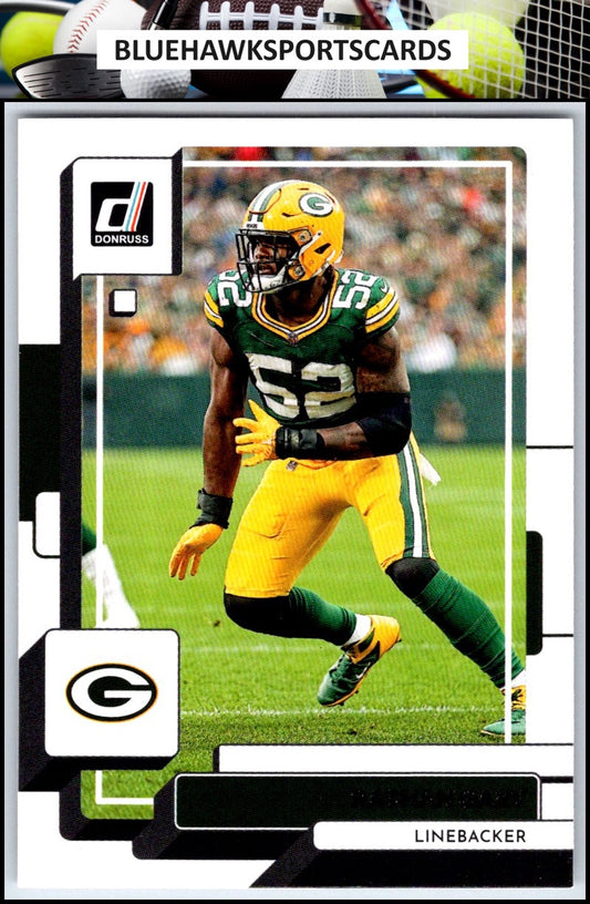 2022 Donruss #101 Rashan Gary