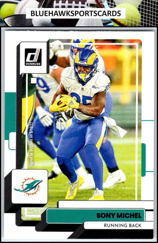 2022 Donruss #16 Sony Michel
