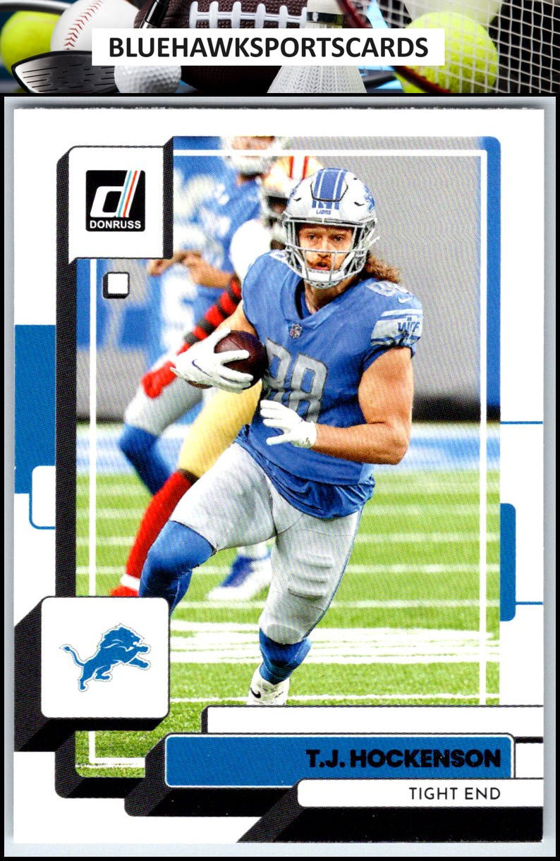 2022 Donruss #87 T.J. Hockenson
