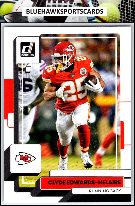 2022 Donruss #276 Clyde Edwards-Helaire
